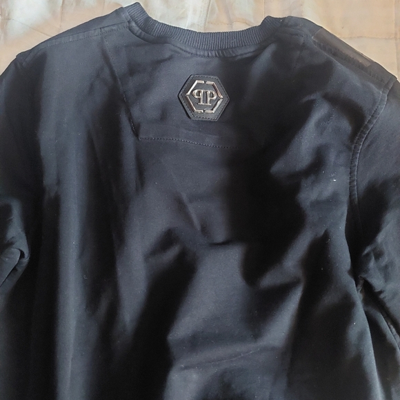 Philipp Plein Men Black Medium Sweatshirt - Picture 12 of 12